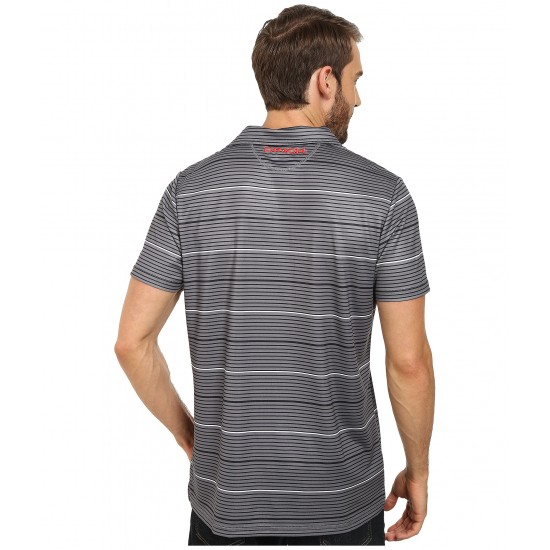 Cinch Athletic Poly Spandex Tech Polo Striped