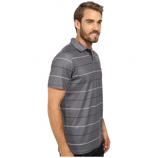 Cinch Athletic Poly Spandex Tech Polo Striped