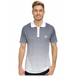 Nautica Short Sleeve Bold Stripe Polo