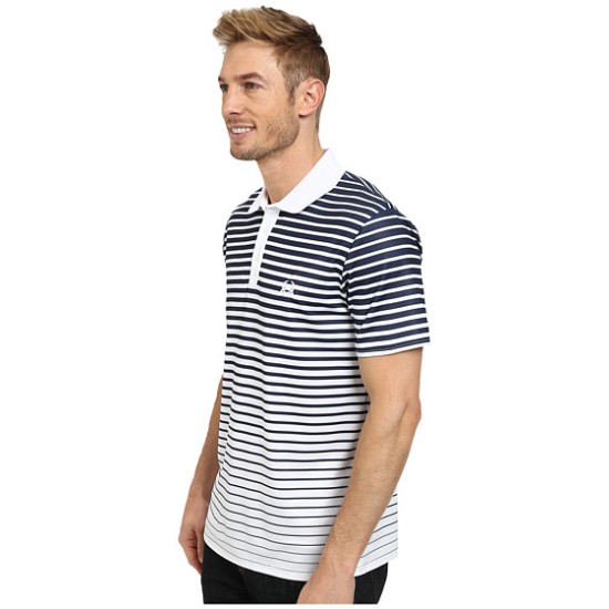 Nautica Short Sleeve Bold Stripe Polo