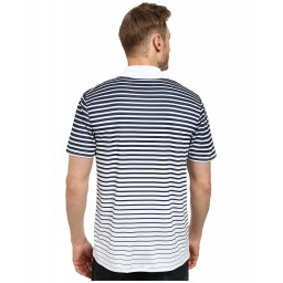 Nautica Short Sleeve Bold Stripe Polo